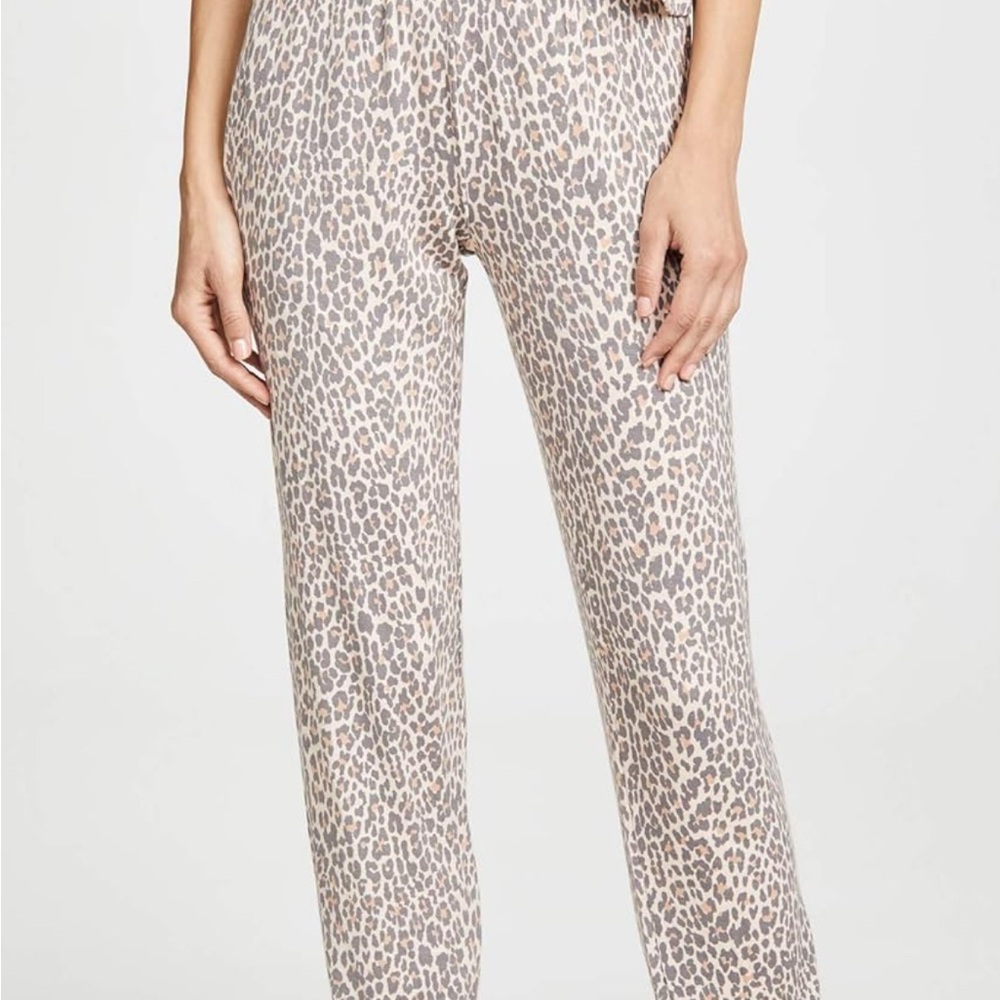 Honeydew Intimates Sun Lover Lounge PJ Set, Leopard Print, Small